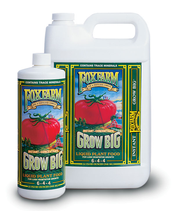 Grow Big for Soil 2.5 gallons Grow Big for Soil 2.5 gallons