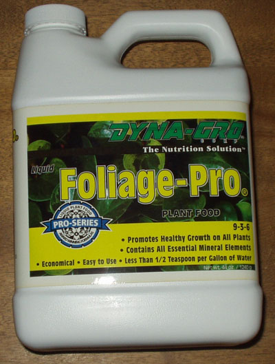 Foliage-Pro (9-3-6) 8 oz Foliage-Pro (9-3-6) 8 oz