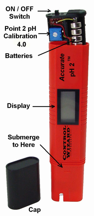 Accurate PH 2 Digital pH Meter   Hydroponics HPS  